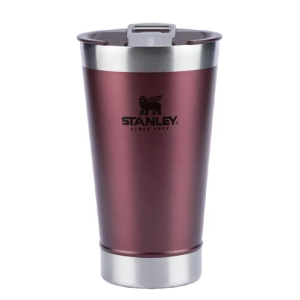 Copo Térmico de Cerveja (com tampa) Stanley - 473ml - Purple Wine